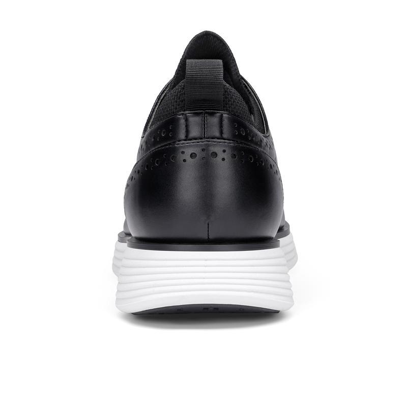 Bruno Marc MaxFlex SuiteCraft Men's Smart-Casual Casual Wingtip Dress Sneakers with Color Contrast Detail - Sports Shoes