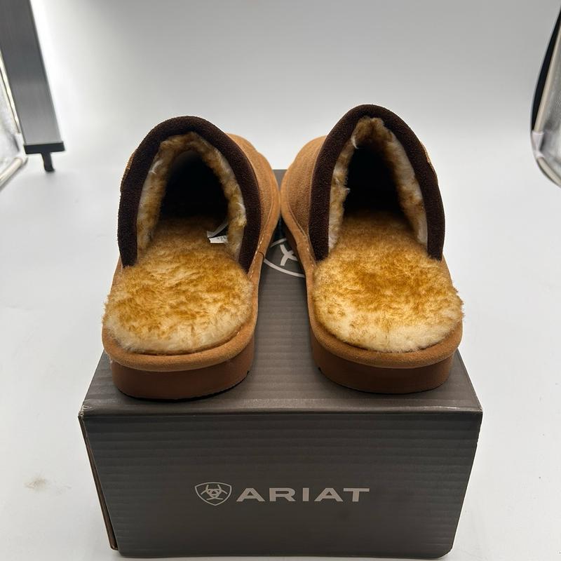 Ariat Men’s Silversmith Square Toe Slipper (Chestnut)