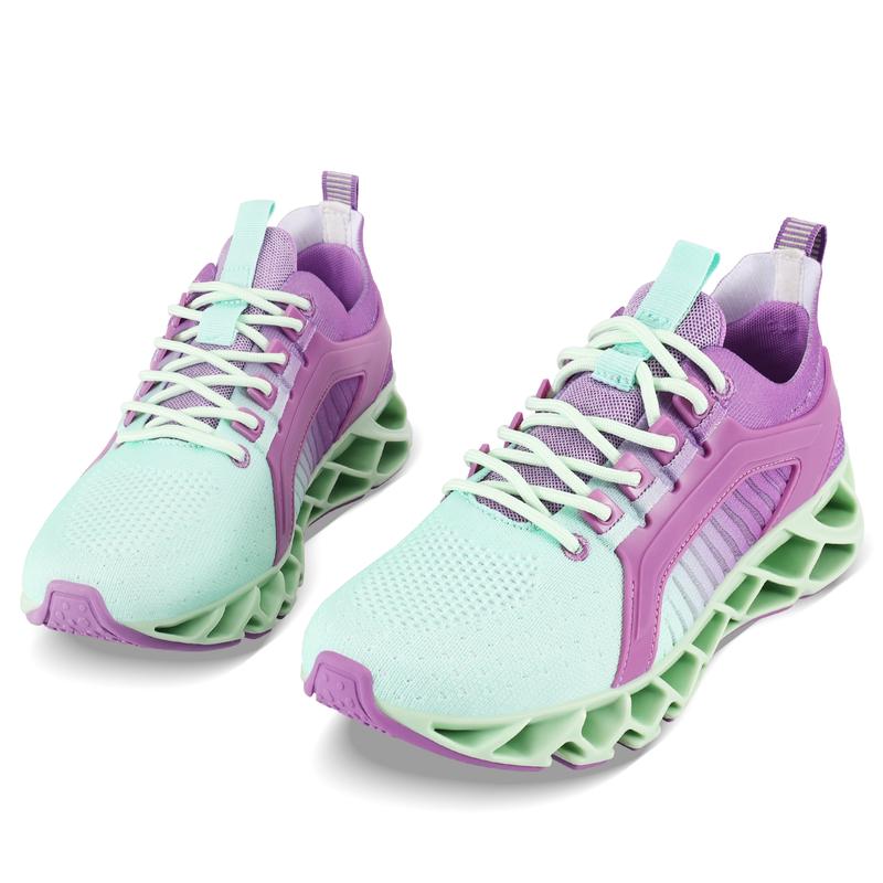 Women's Slip on Walking Running Shoes Blade Tennis Casual Fashion Sneakers Comfort Non Slip Work Sport Athletic Trainer