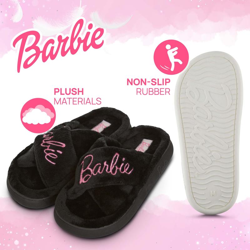 Barbie Extra Cozy Fuzzy House Slippers Slip-On Women's slipper