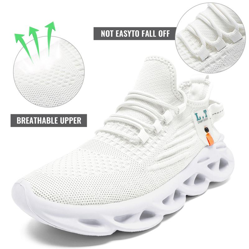 [Leafage]Men's casual sneakers Comfortable breathable walking shoes Boys' running training shoes Runner Sports Shoes