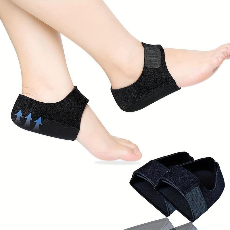 Gel Heel Protector, 1 Pair Heel Protectors, Heel Cushion Support for Plantar Fasciitis, Achilles Tendinitis, Dry Cracked Heels, Heel Pads for Men & Women