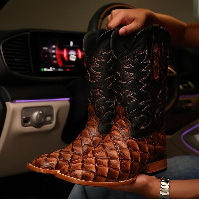 Men’s Western Leather Boots