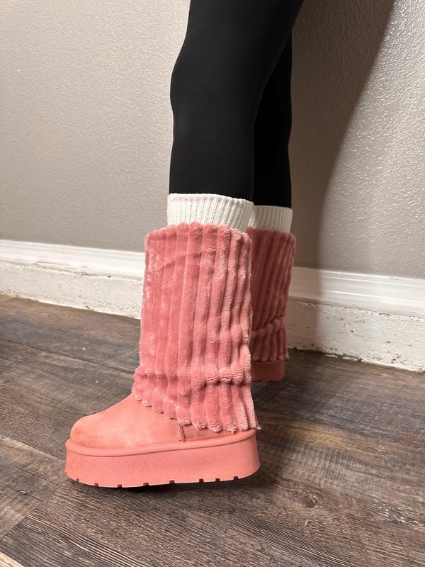 Brooklyn Boot- 3 COLORS - Fluffy, Fall, Winter Boots, Cold Weather