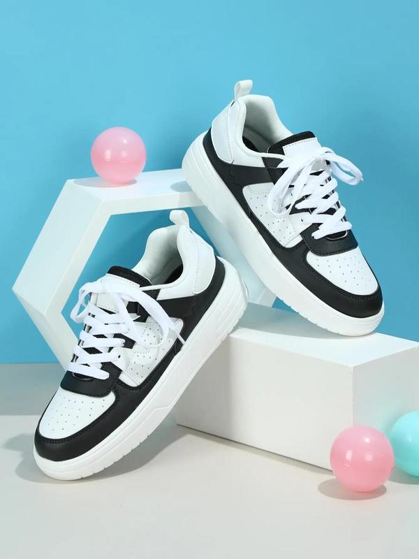 New Fashion Athletic Breathable Trainer for Boy, Comfortable Lace-up Low-top Walking Running Comfy Sneakers, Trendy Versatile Casual Footwear for Men, Mesh Sports Shoes for Daily & Outdoor Sports As Gift, Streetwear Shoes