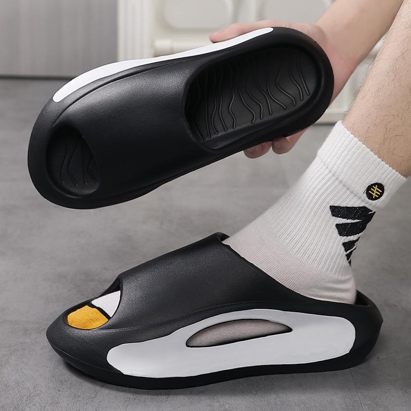 Shower Slide Shoes for Men and Women Home Sandal Bath Slipper Indoor House Pool College Dorm Non-Slip Footwear Boy