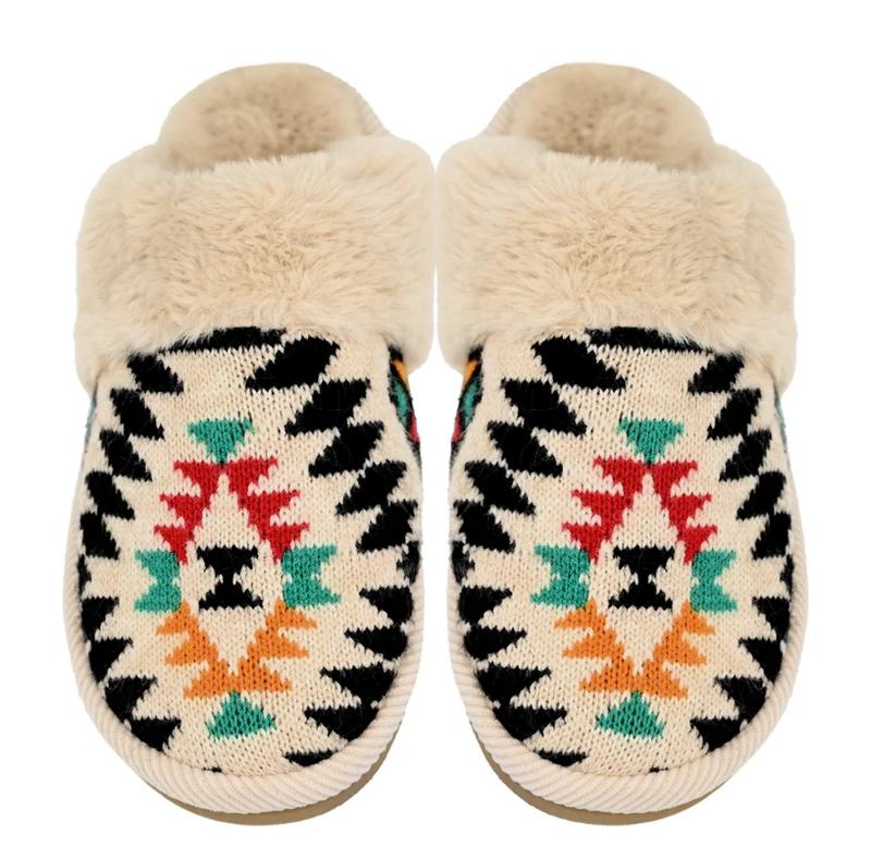 Womens Trending Faux Fur C.C Slippers (Multiple Options Prints)