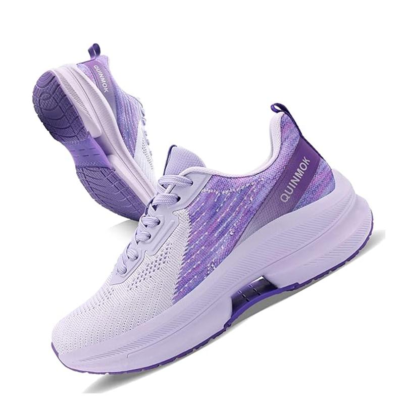 Womens Walking Shoes Non-Slip Sneakers Mesh Athletic Running Shoes Lightweight Fashion Sport Sneakers Female Gym Jogging Shoes Girl Trainer Footwear