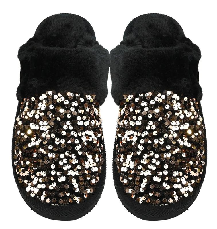 Womens Trending Faux Fur C.C Slippers (Multiple Options Prints)