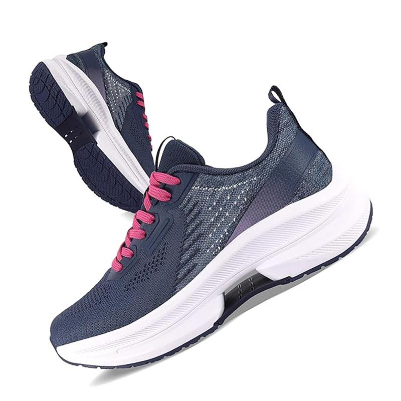 Womens Walking Shoes Non-Slip Sneakers Mesh Athletic Running Shoes Lightweight Fashion Sport Sneakers Female Gym Jogging Shoes Girl Trainer Footwear