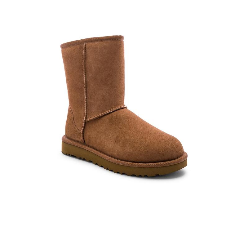 UGG Classic Short II Shearling Boot in Chestnut