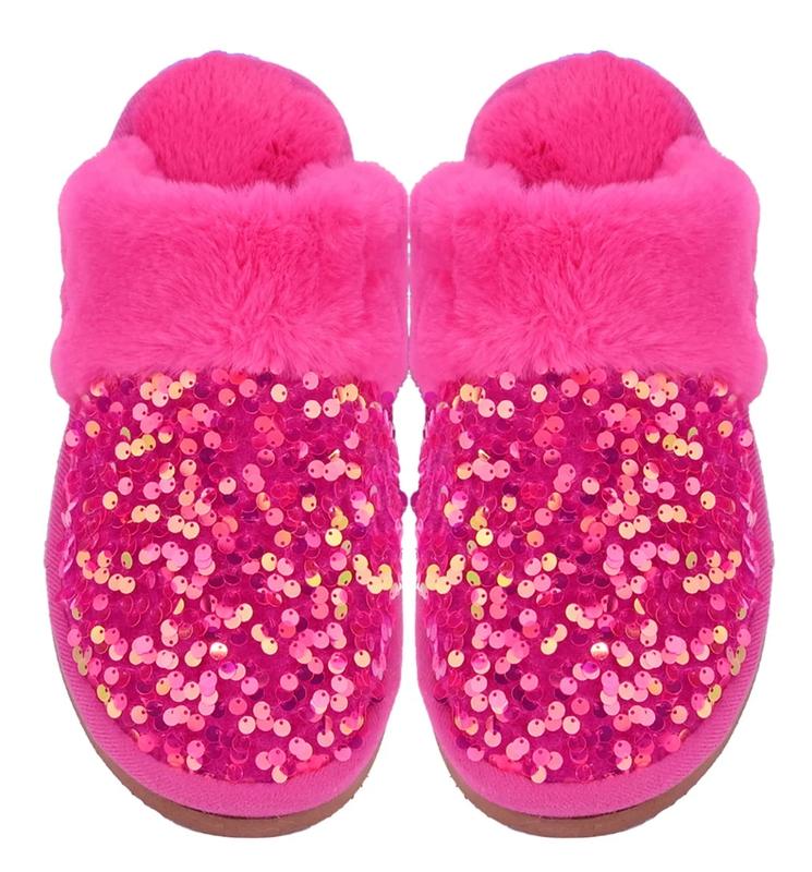 Womens Trending Faux Fur C.C Slippers (Multiple Options Prints)