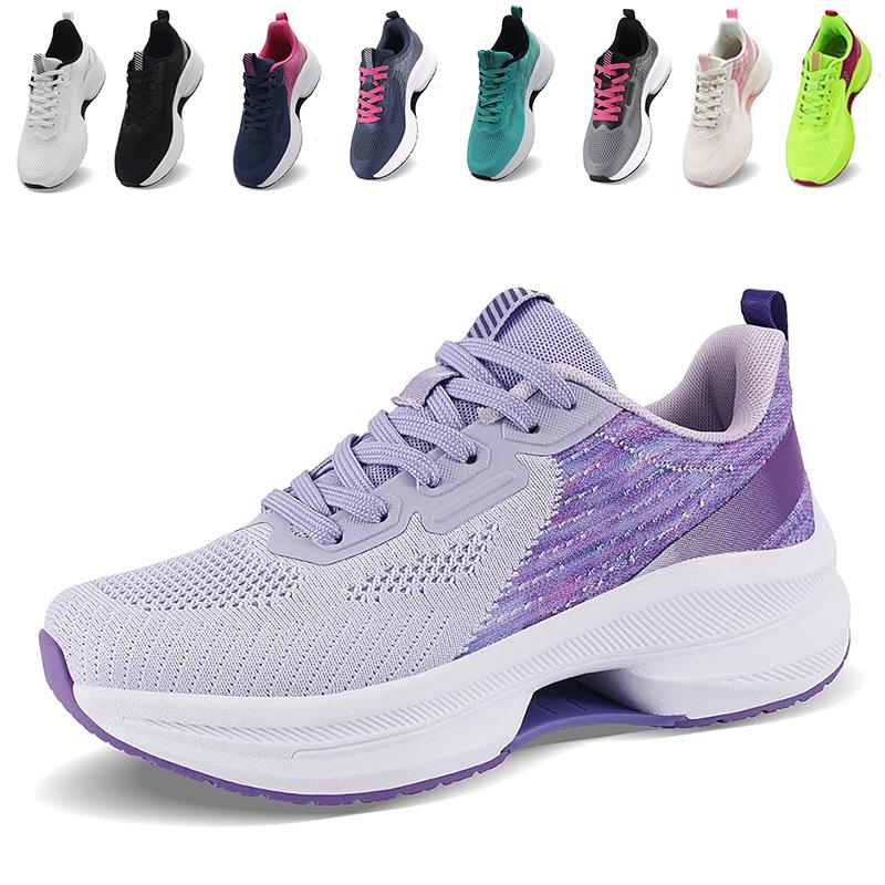 Womens Walking Shoes Non-Slip Sneakers Mesh Athletic Running Shoes Lightweight Fashion Sport Sneakers Female Gym Jogging Shoes Girl Trainer Footwear