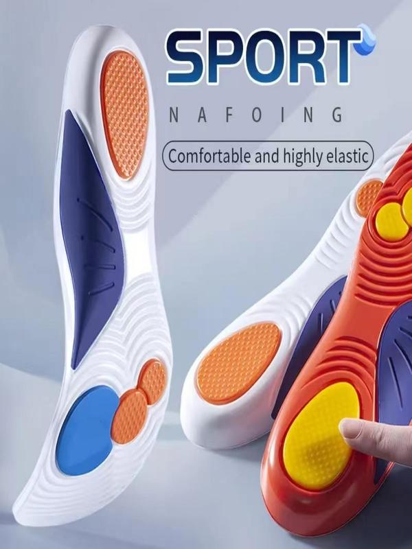 Colorblock Breathable Sports Footwear Pad, Back To School Anti-slip Foot Cushion,  Soccer Cleats, Sports Shoes Accessories for Men & Women