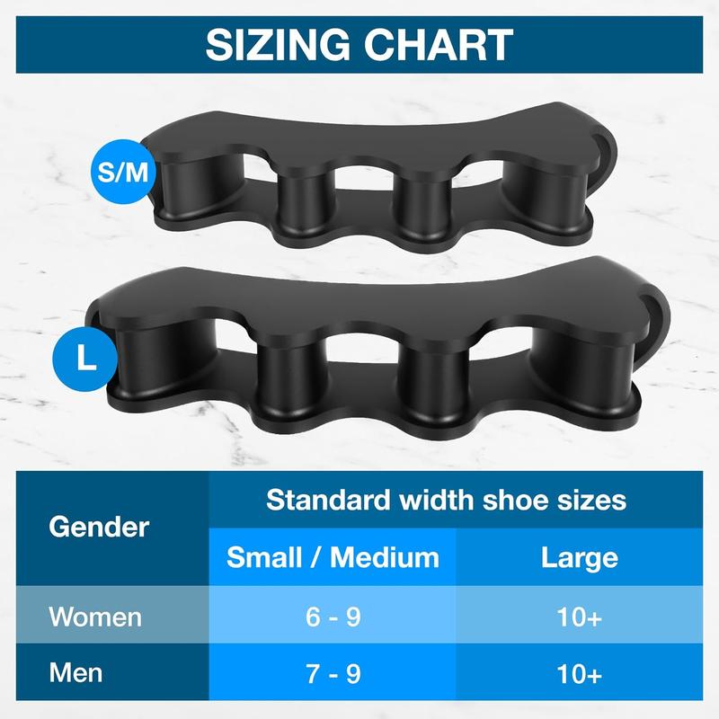 PrimalStep Flexible Silicone - Toe Separators