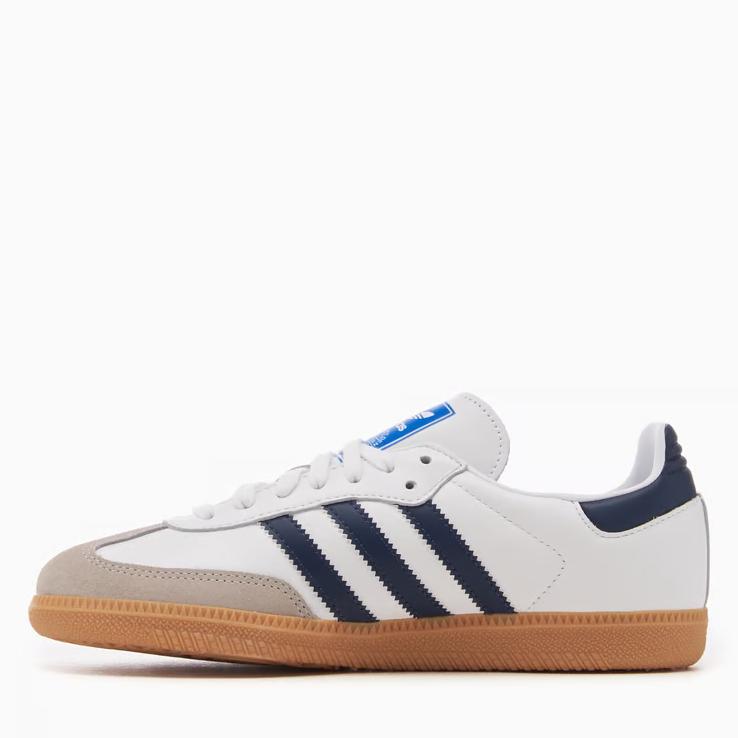 Adidas Samba OG White Night Indigo Gum IF3814 Mens Fashion Shoes New