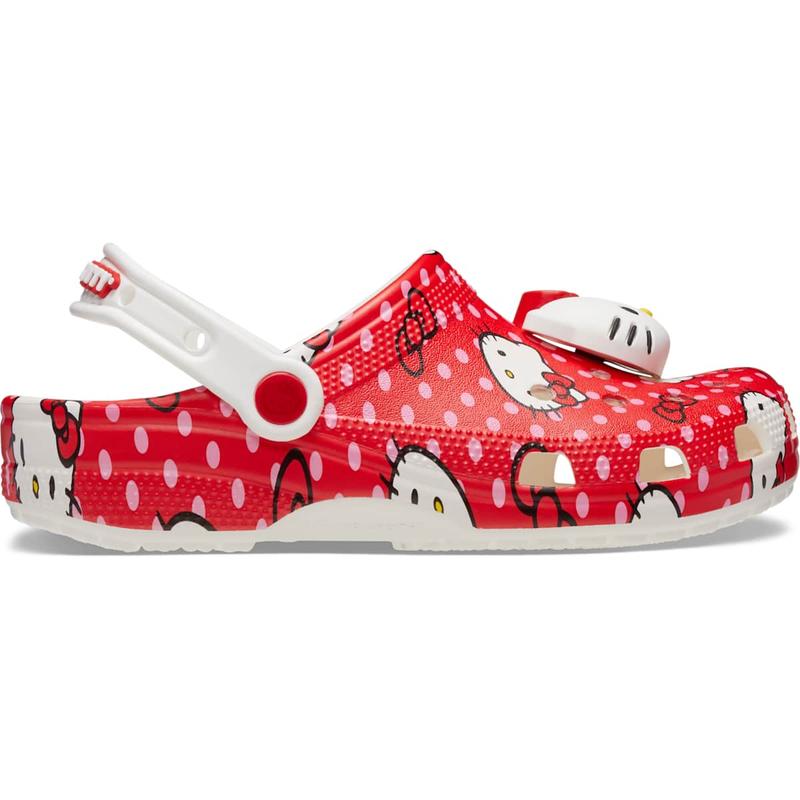 Crocs Unisex Adult Hello Kitty Classic Clogs, Lightweight Comfortable Slip On Shoes