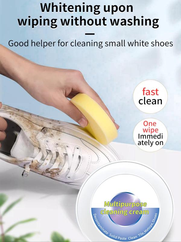 Multipurpose Shoe Cleaning Cream, Shoe Cleaning Tool, Shoe Cleaning Agent, Shoe Care Product, Shoe Cleaning Tool for Women & Men