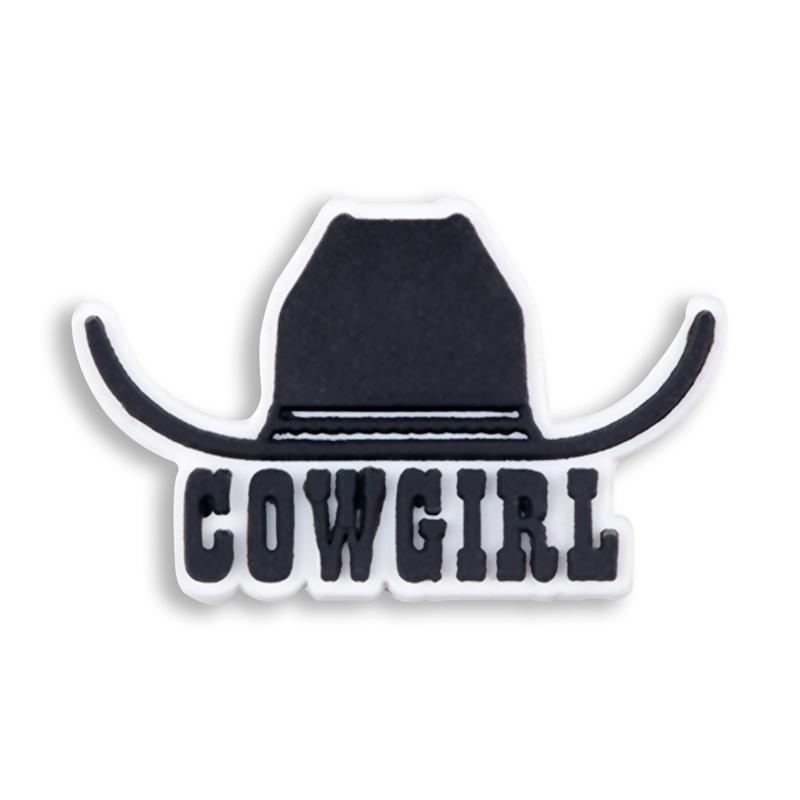 Cowgirl Croc Charms 10PCS PVC Clog Pins Accessories Party Favors Birthday Gifts Holidays Decoration for Boys Women Girls