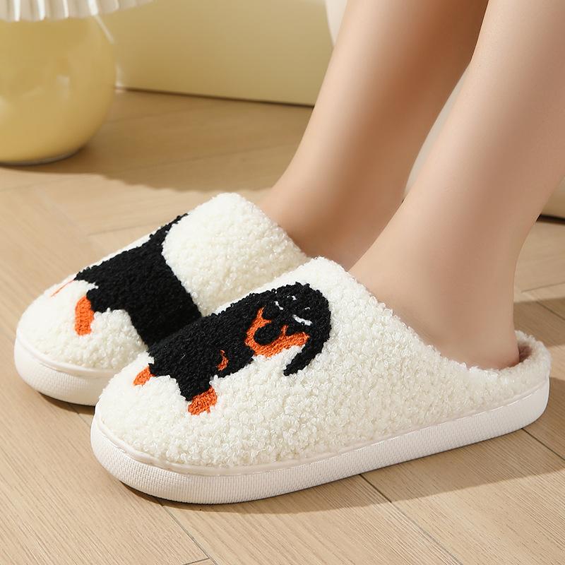 Comfortable women's slippers fuzzy memory cotton comfortable winter cute slippers fashionable indoor soft warm slippers Girl Walking Shoes