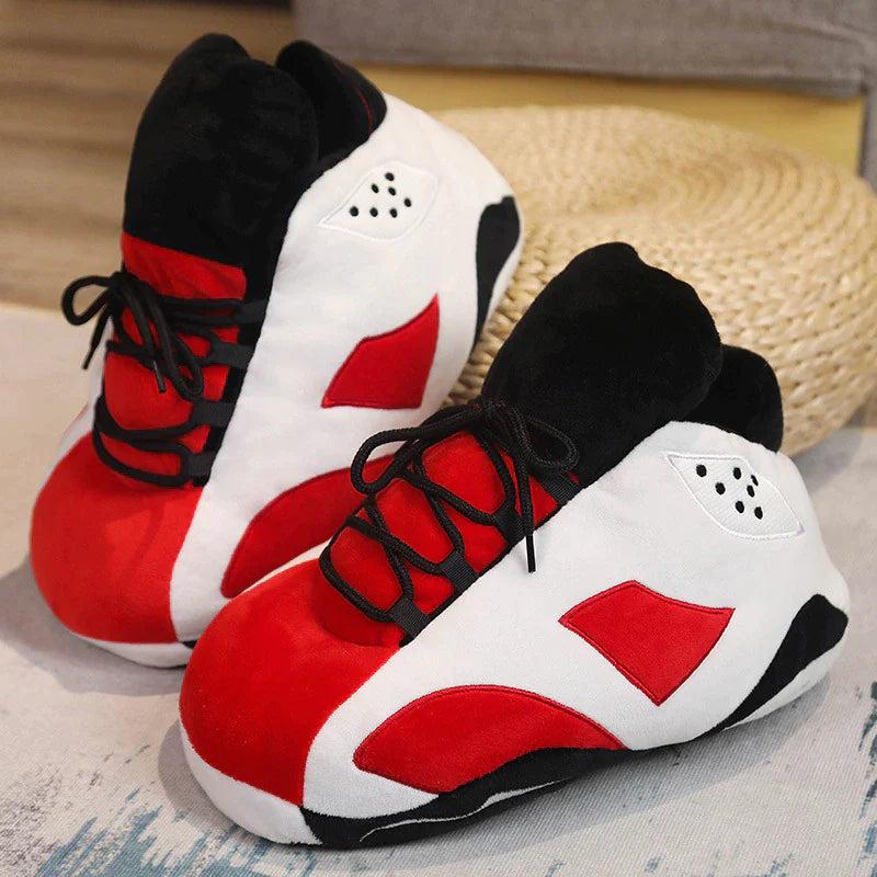 PLUSH Sneaker Slippers Men Women Young Adults House Shoe