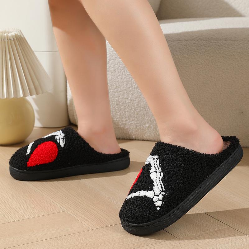 Comfortable women's slippers fuzzy memory cotton comfortable winter cute slippers fashionable indoor soft warm slippers Girl Walking Shoes