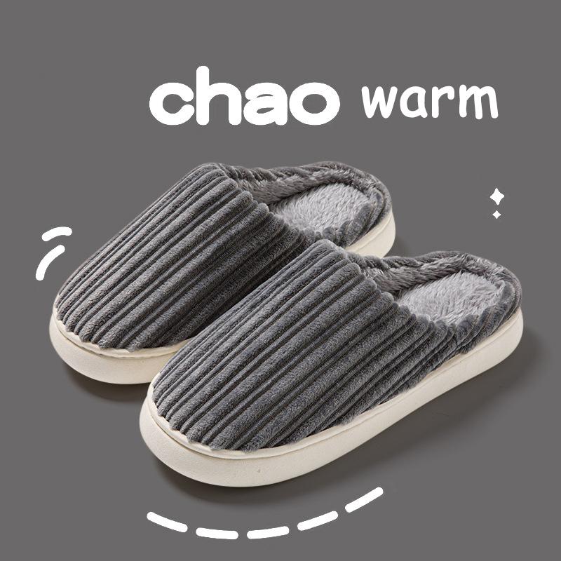 Womens Slippers Cotton Warm Memory Foam Anti-Slip House Shoes Comfortable Cotton Slippers Home Bedroom Shoes Indoor & Outdoor