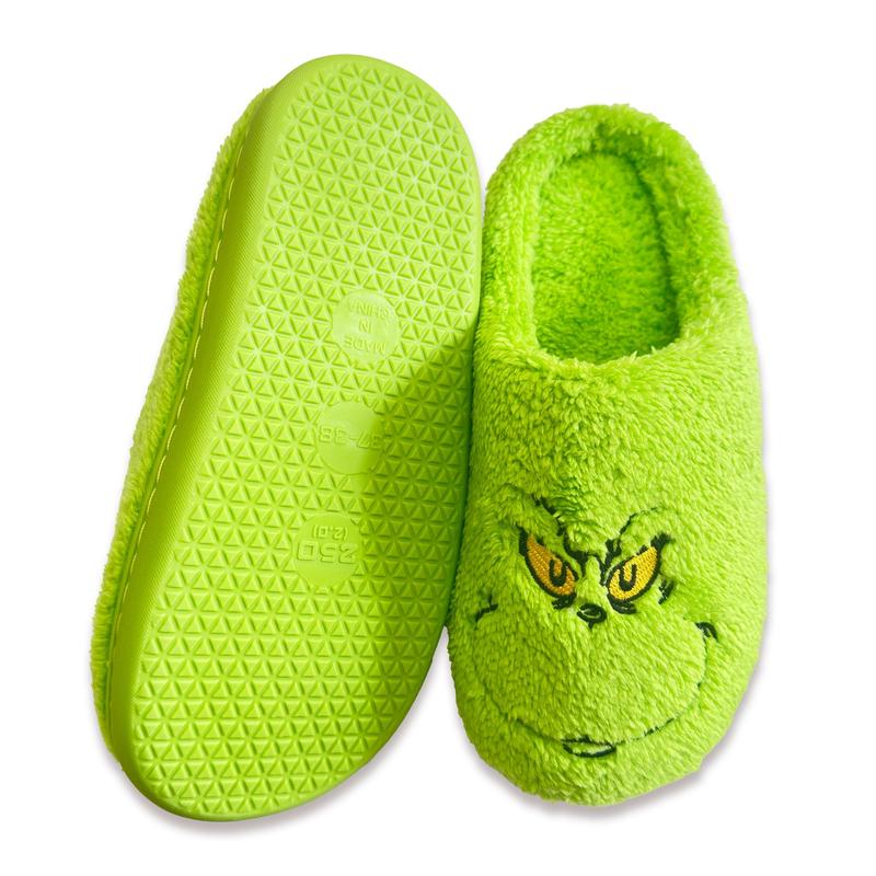 2024 Christmas Home Comfort Slippers Women Men Indoor Soft Warm Cotton Bedroom Slippers Comfortable Autumn and Winter Home Slippers