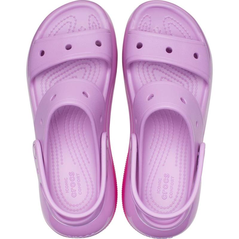 Crocs Unisex Adult Mega Crush Sandals, Platform Shoes for Women and Men