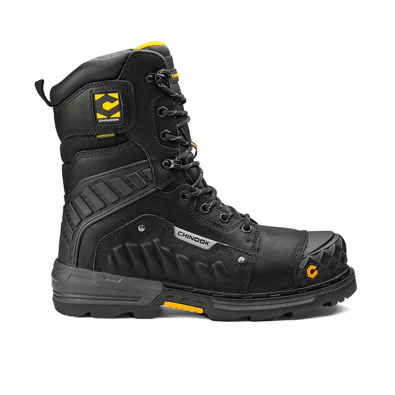 Scorpion 9” Comp Toe Men’s Waterproof Work Boot - Black