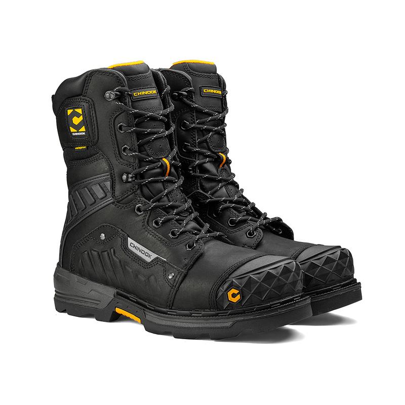 Scorpion 9” Comp Toe Men’s Waterproof Work Boot - Black