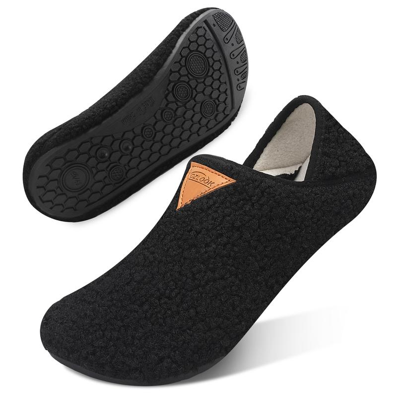 Scurtain Unisex Adults Rubber Sole Slippers