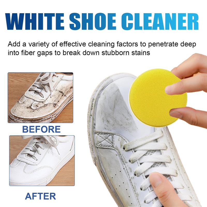 Multi-functional white shoe detergent, sports shoes small white shoes to clean the bright white to yellow detergent Footwear Comfort Walking Parent Bedroom Bridal