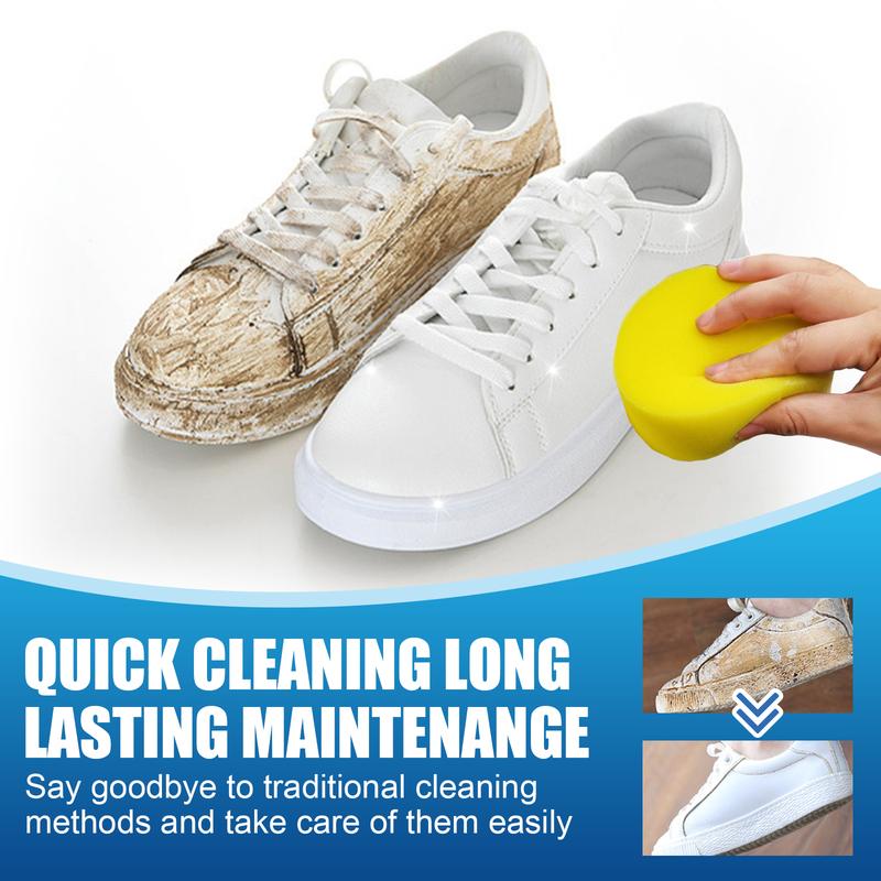 Multi-functional white shoe detergent, sports shoes small white shoes to clean the bright white to yellow detergent Footwear Comfort Walking Parent Bedroom Bridal