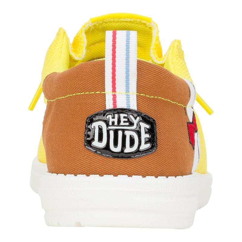 HEYDUDE X SpongeBob - Mens Comfortable Slip on Shoes