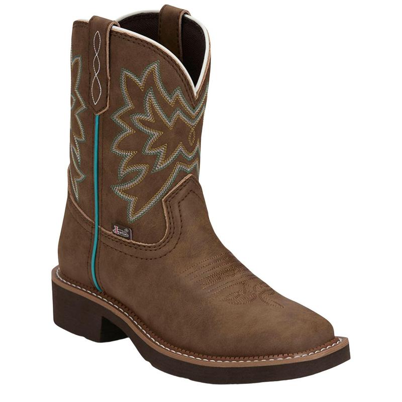 Justin Women's Gypsy Western Boot Broad Square Toe - Gy9542