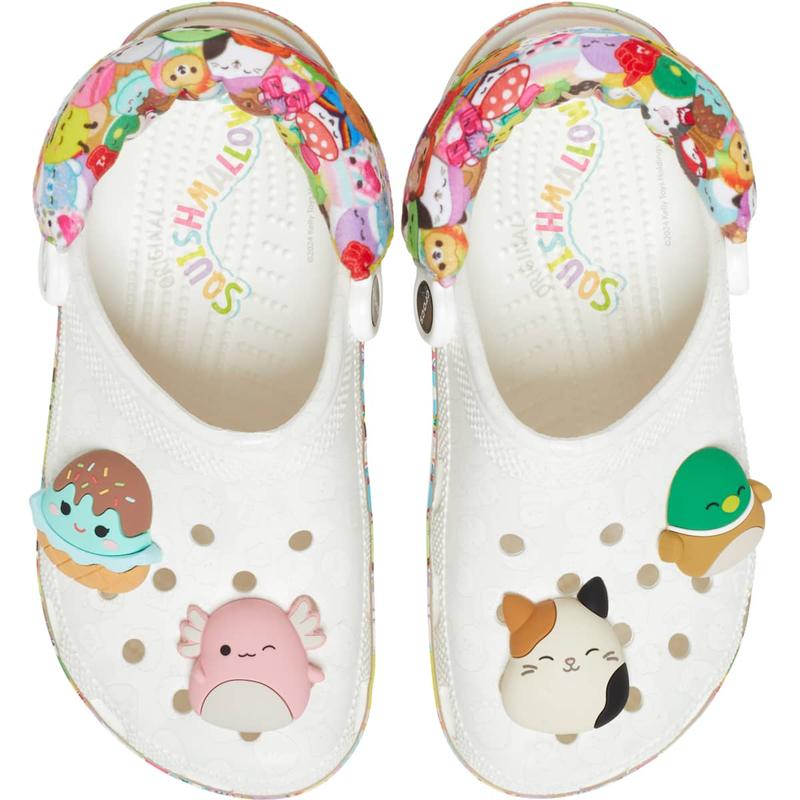 Crocs Unisex Adult Squishmallows Classic Clogs with Jibbitz Shoe Charms