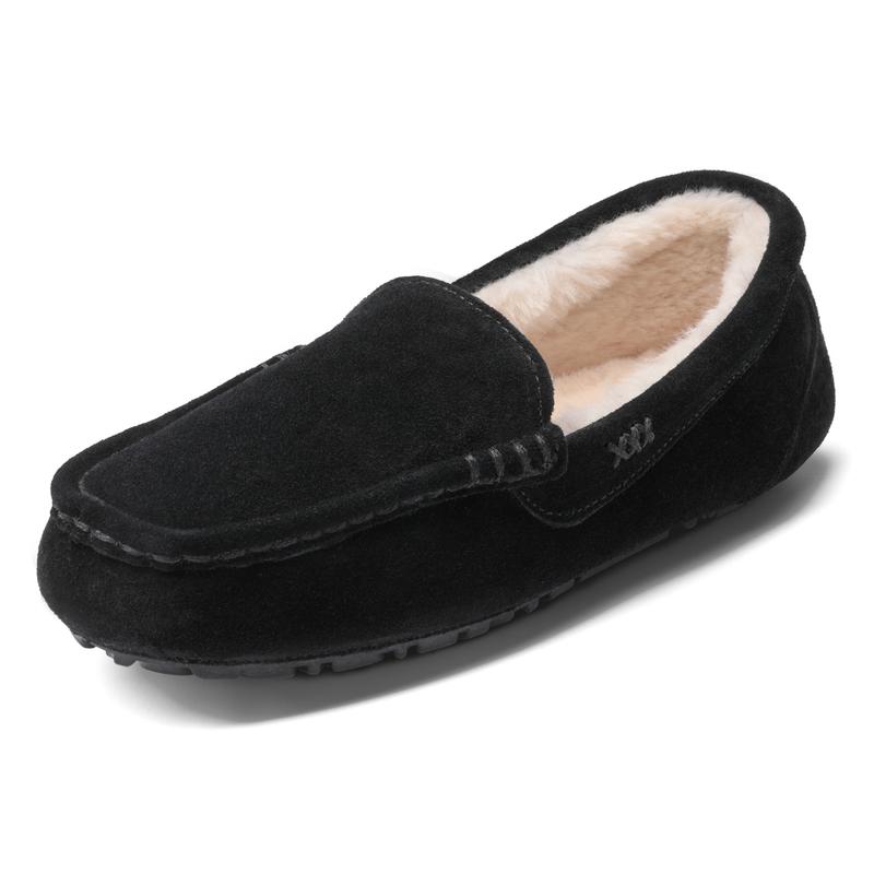 Dream Pairs Women's Moccasin toe slip on flexible Slippers