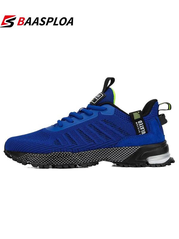 Men's Summer 2024 Letter Design Lightweight Mesh Running Shoes, Fashion Mesh Breathable Sports Shoes, Casual Comfortable Sports Shoes for Daily Wear, Boy's Walking Shoes, Footwear