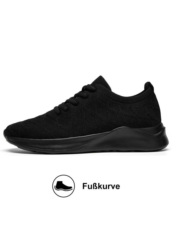 Men's Fashionable Lace Up Low Top Sneakers, Casual Comfortable Breathable Sports Running Shoes, Male All-match Round Toe Shoes for Daily Wear