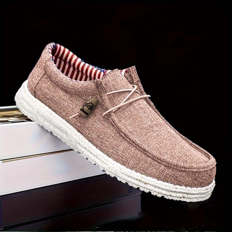 Men’s Versatile Casual Loafers: Non-Slip, Breathable Street Sneakers With Lace-Up Closure - Perfect for All Seasons