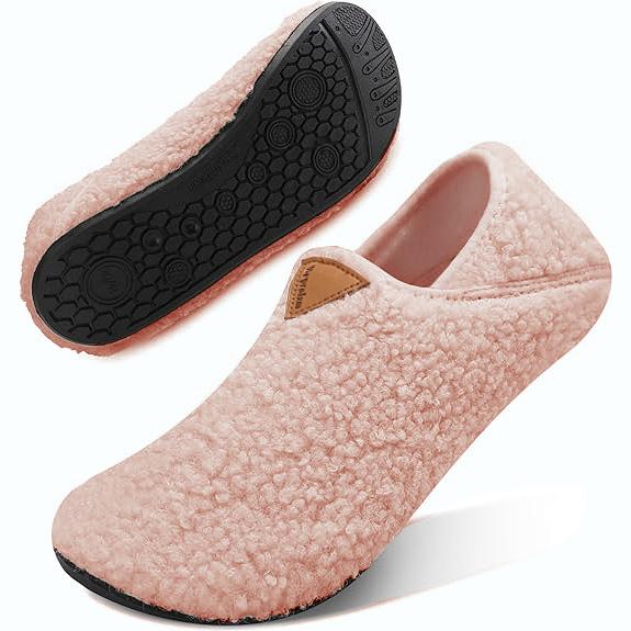 Women's Men's Fluffy Plush Slippers, Trendy SlippersNon-slip Wear Resistant House Slippers, FuzzySoft Pillow-like Comfort Slippers for Fall & WinterSilent Slides for Women for Outdoor