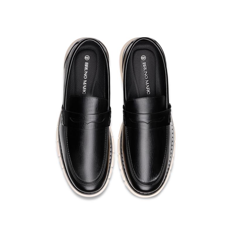 Bruno Marc Men's PU Leather Penny Loafers