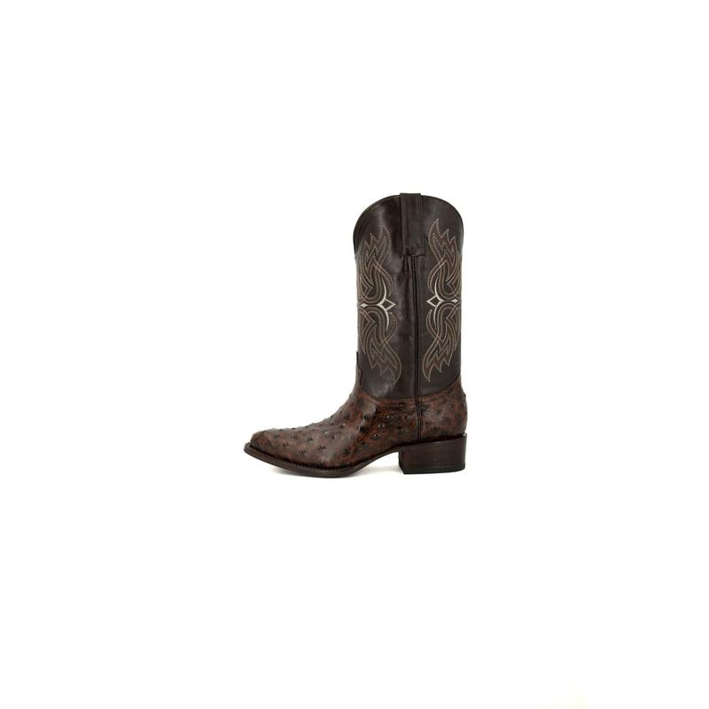 Ostrich Round Toe Cowboy Boot FINAL SALE