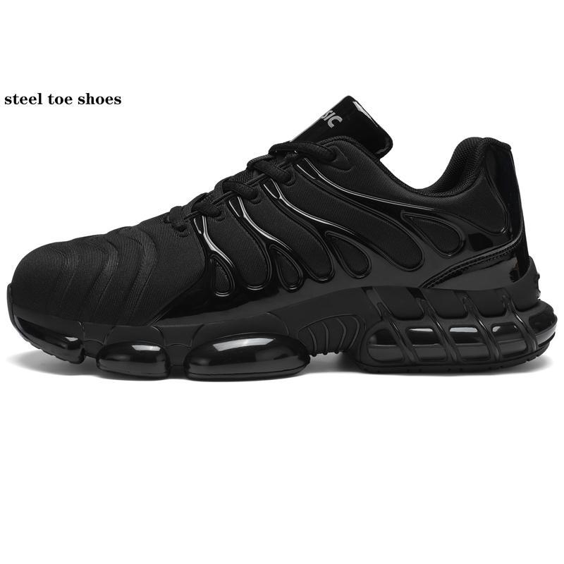 Steel Toe Shoes Men Women Lightweight Safety Composite Toe Shoes Comfortable Walking Sneakers Non Slip Work Shoes Indestructible