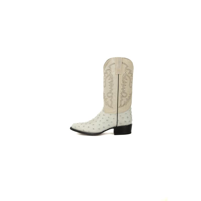 Ostrich Round Toe Cowboy Boot FINAL SALE