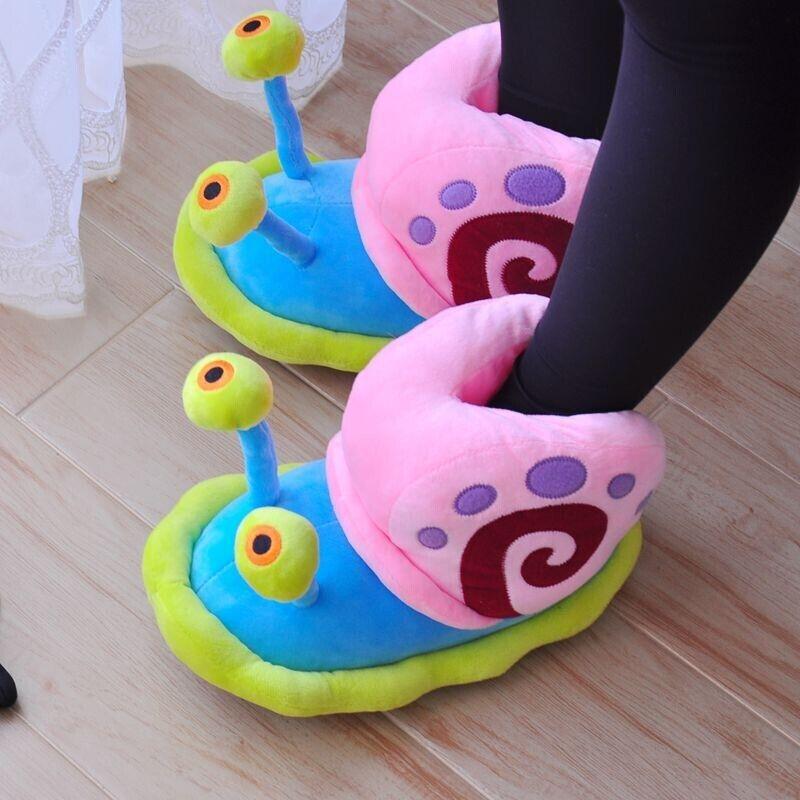 Gary The Snail Slippers